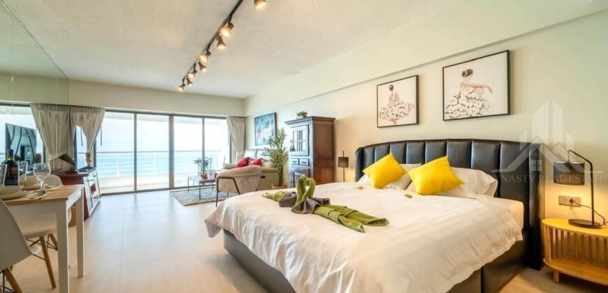 Metro Jomtien Condotel Sea View Studio for Rent – 25th Floor