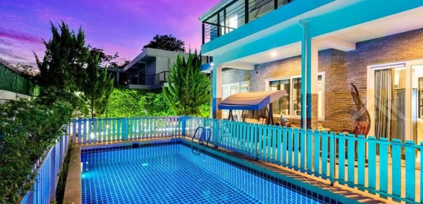 Na Jomtien 5-Bed Private Pool Villa for Sale near Nong Nooch