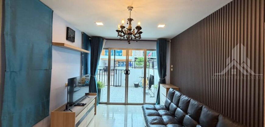 Naklua 3-Bed Townhouse for Rent – Fully Furnished, 15,000 THB