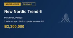 New Nordic Trend 6 Pratumnak 2-Bed Condo for Sale
