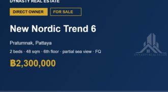 New nordic trend 6 pratumnak 2-bed condo for sale