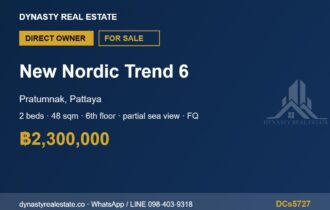 New Nordic Trend 6 Pratumnak 2-Bed Condo for Sale