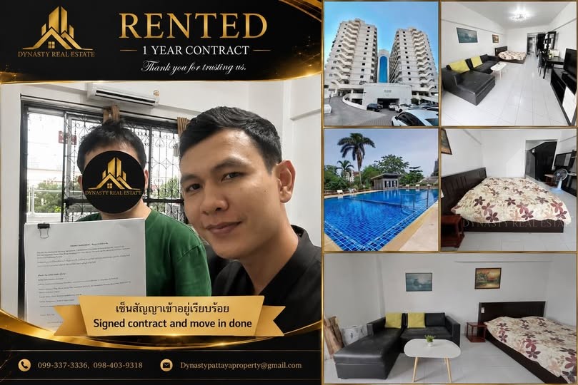 Nirun grand ville – rented by dynasty real estate pattaya