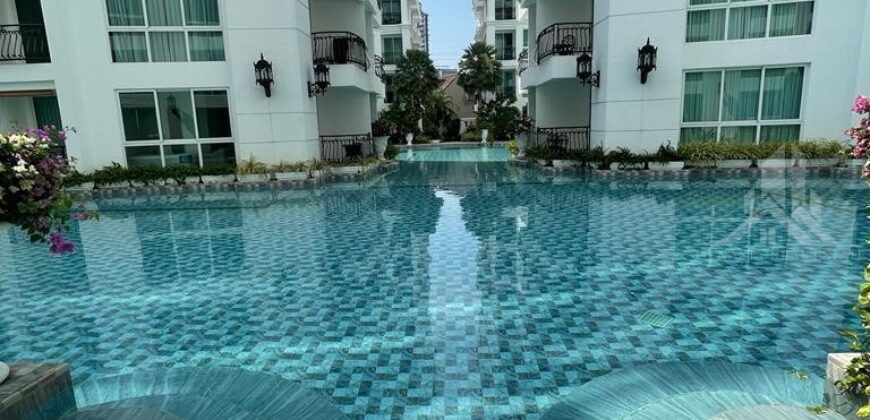 Olympus City Garden 1-Bed Condo for Rent, 6th Floor Pool View