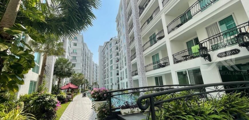 Olympus City Garden 1-Bed Condo for Rent, 6th Floor Pool View