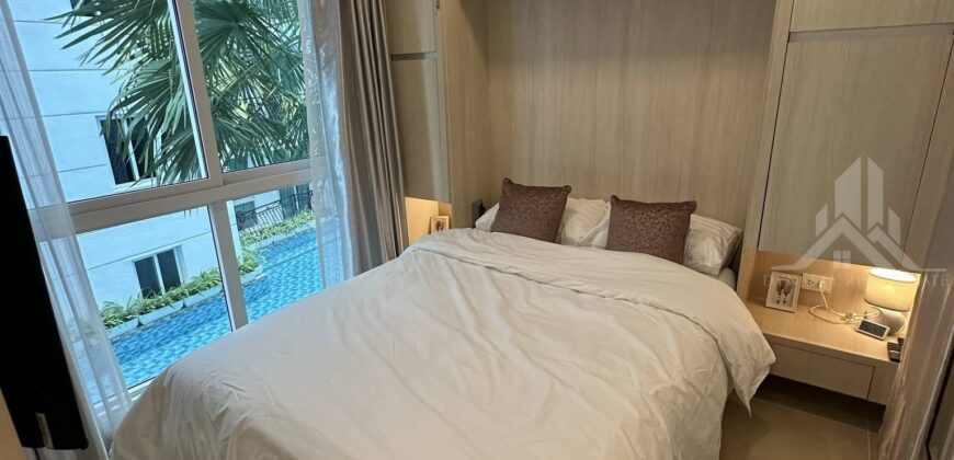 Olympus City Garden 1-Bed Pool View Condo for Rent, Pattaya