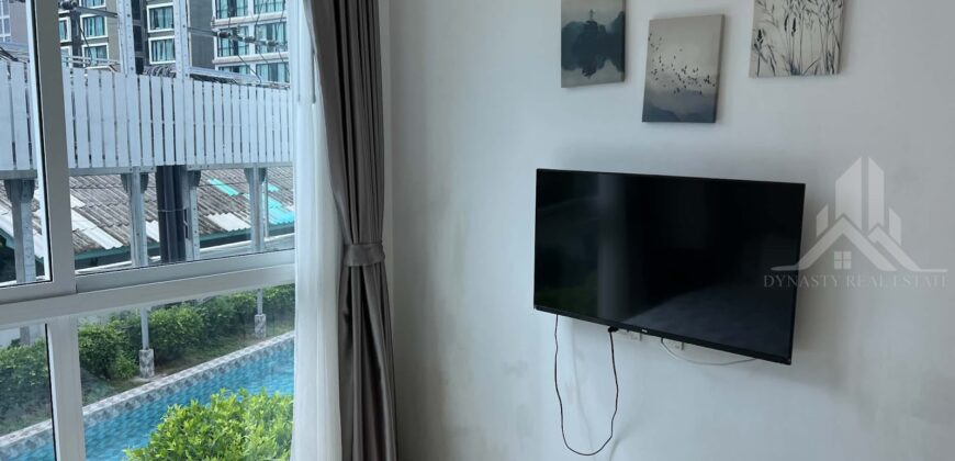 Olympus City Garden 2-Bed Pool View Condo for Rent, Pattaya