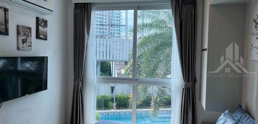 Olympus City Garden 2-Bed Pool View Condo for Rent, Pattaya