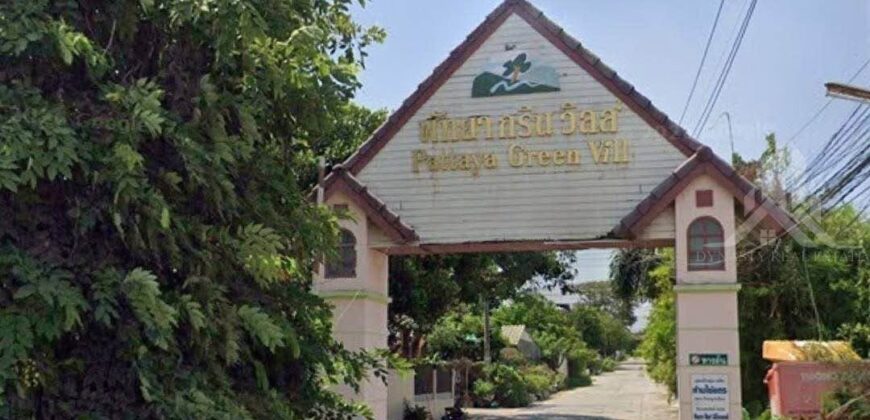 Pattaya Green Ville 4-Bed Townhouse for Sale, East Pattaya