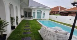 Pattaya Paradise Village 1 3-Bed Pool Villa for Rent in East Pattaya