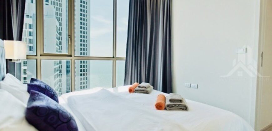 Baan Plai Haad Pattaya 2-Bed Condo for Sale & Rent with Sea View