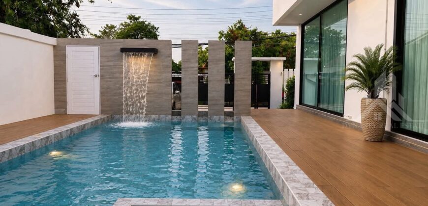 Phobsuk 2 Pattaya 3-Bed House for Rent, Soi Siam Country Club – 70 Sq.Wah