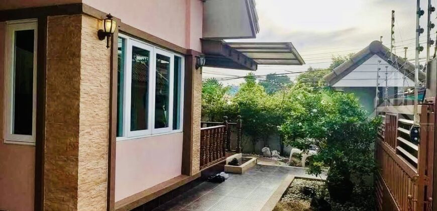 Baan Suay Mai Ngam Village 3-Bed House for Rent in Pattaya