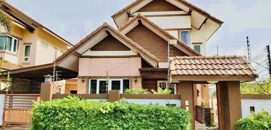 Baan Suay Mai Ngam Village 3-Bed House for Rent in Pattaya