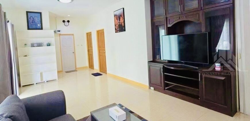 Chalita 2 Village 3-Bed House for Rent in Pattaya – Fully Furnished