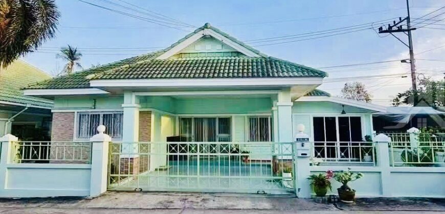 Chalita 2 Village 3-Bed House for Rent in Pattaya – Fully Furnished