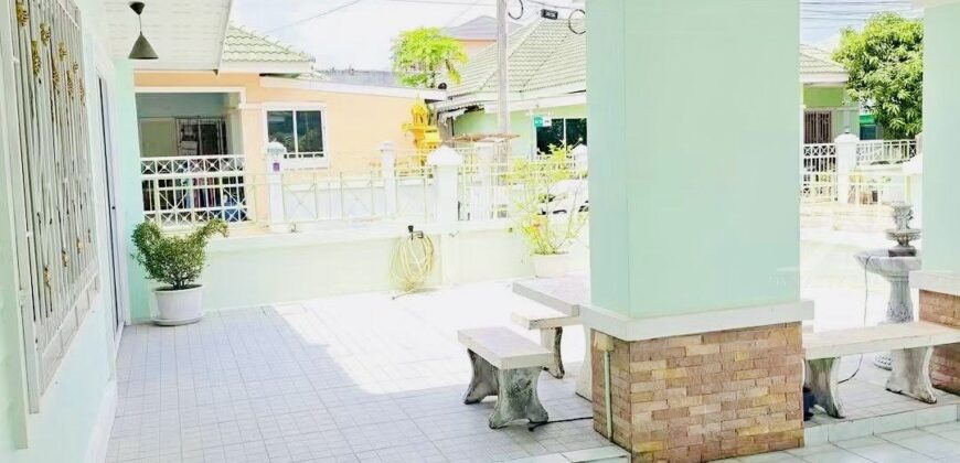 Chalita 2 Village 3-Bed House for Rent in Pattaya – Fully Furnished