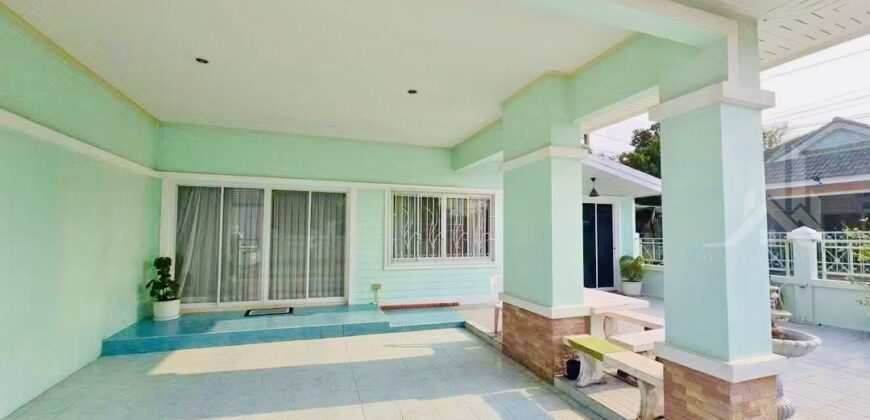 Chalita 2 Village 3-Bed House for Rent in Pattaya – Fully Furnished