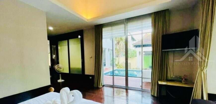 Nakawari Village 3-Bed Pool Villa for Sale & Rent in Na Jomtien