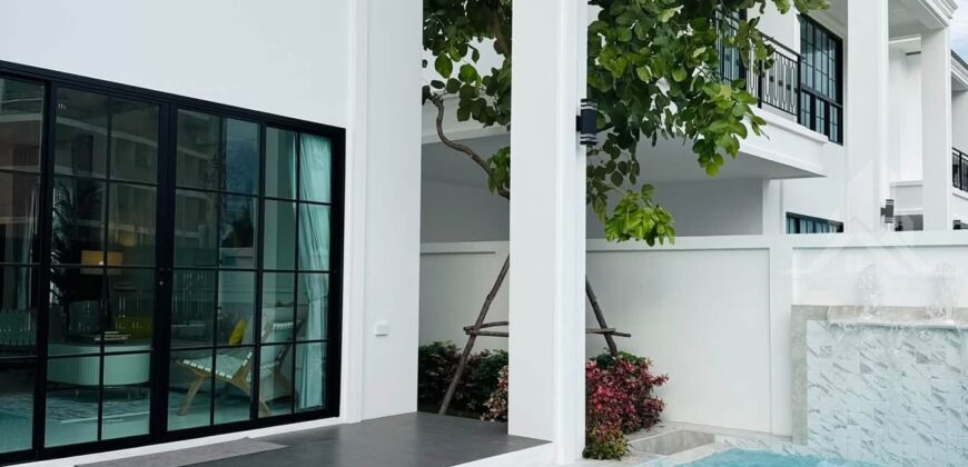 4-Bed Pool Villa for Rent in Na Jomtien – Fully Furnished