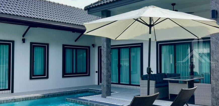 4-Bed Pool Villa for Rent in East Pattaya – Fully Furnished