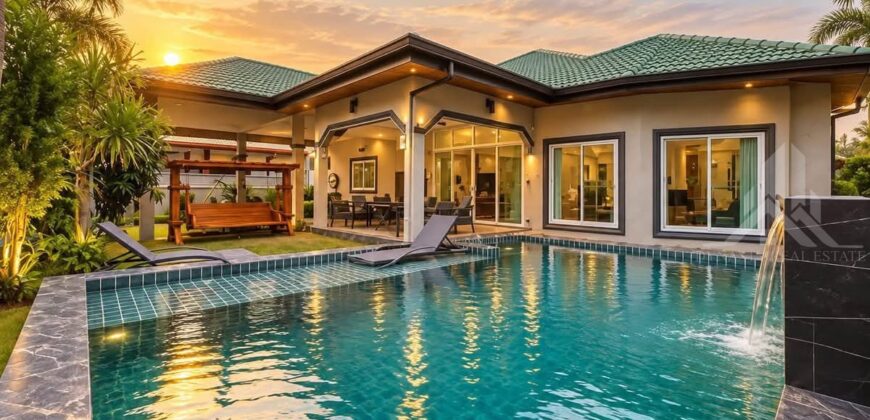3-Bed Private Pool Villa for Rent, Soi Siam Country Club, Pattaya