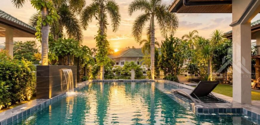 3-Bed Private Pool Villa for Rent, Soi Siam Country Club, Pattaya