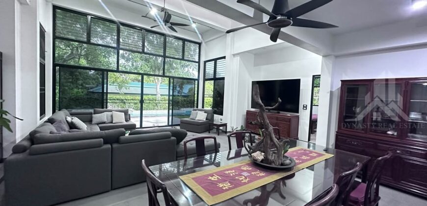 Bang Saray 4-Bed Ocean View Pool Villa for Sale