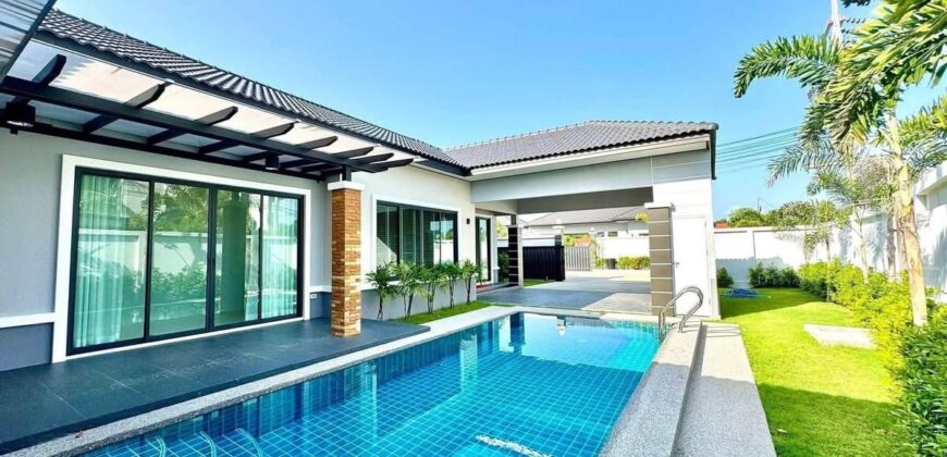 Pool Villa Homey for Sale in Huay Yai – 3 Bedrooms, Fully Furnished