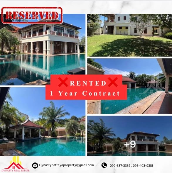 Pool villa near phoenix golf – rented by dynasty real estate pattaya