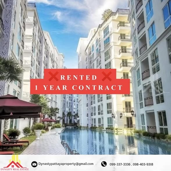 Rental closed in pattaya – rented by dynasty real estate pattaya
