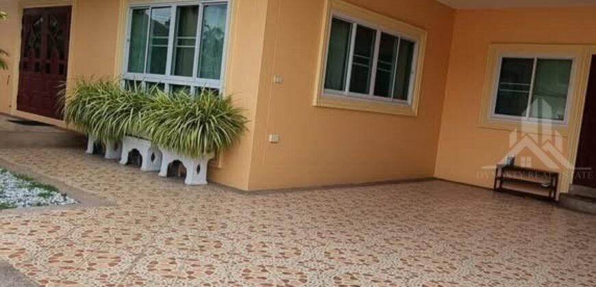 Rose Land & House 3-Bed House for Rent, Nong Pla Lai – 200 sqm