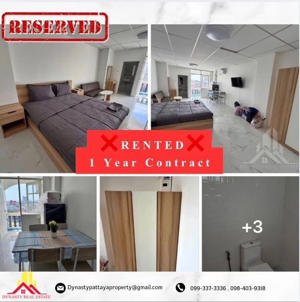 Rungfah condo – rented by dynasty real estate pattaya