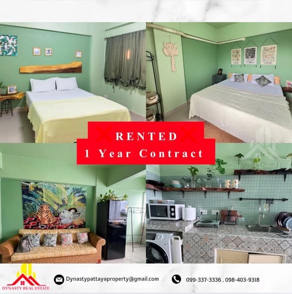 Seven sea studio and kheha condo – rented by dynasty real estate pattaya