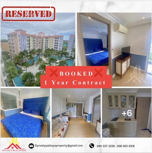 Seven sea2 1 year lease – booked by dynasty real estate pattaya