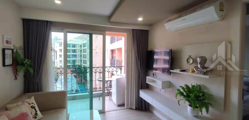 Seven Seas Condo Resort 1-Bed Condo for Rent, Jomtien – Building C