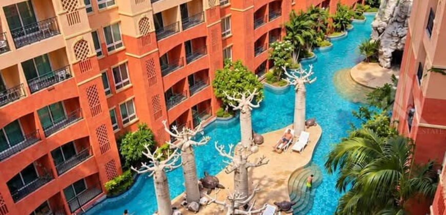 Seven Seas Condo Resort 1-Bed Pool View Condo for Rent, Jomtien – 7th Floor