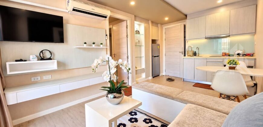 Seven Seas Condo Resort 1-Bed Pool View Condo for Rent, Jomtien – 7th Floor