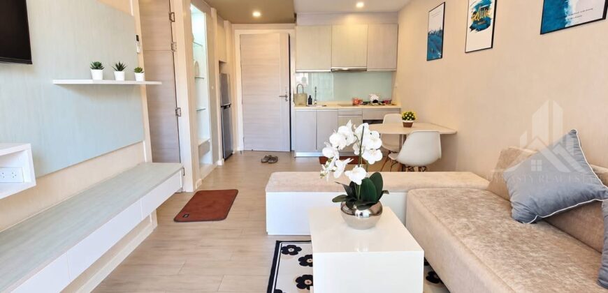 Seven Seas Condo Resort 1-Bed Pool View Condo for Rent, Jomtien – 7th Floor