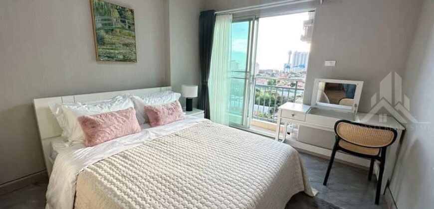 Supalai Mare Pattaya 2-Bed Sea View Condo for Rent – 12th Floor