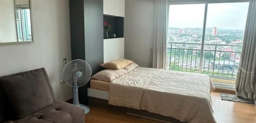 Supalai Mare Pattaya Studio for Rent – 17th Floor, Thepprasit