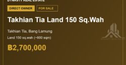 Land For Sale In East Pattaya