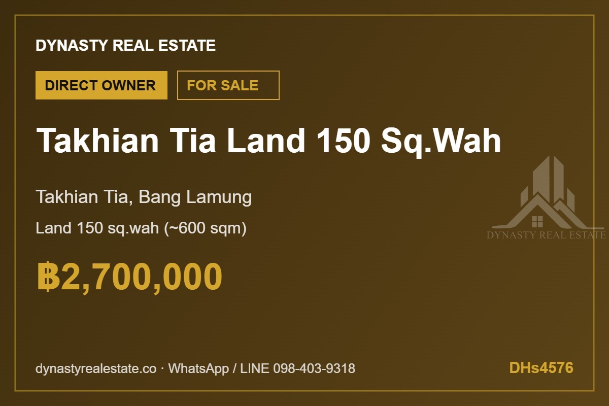 Land for sale in east pattaya