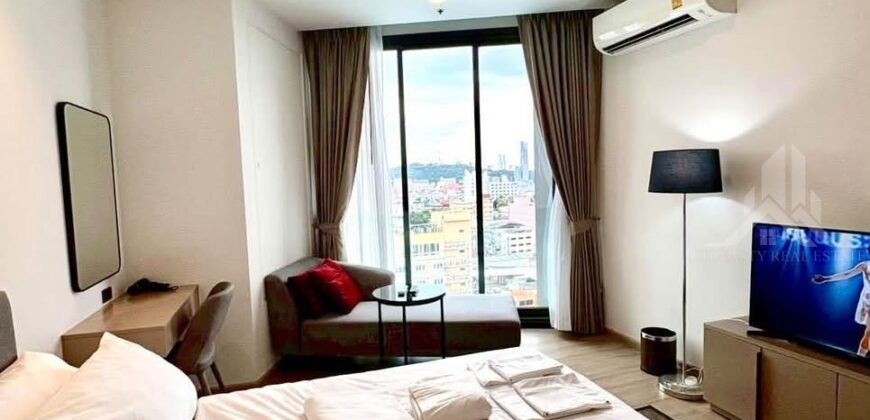 The Edge Central Pattaya Studio Condo for Rent with Sea View