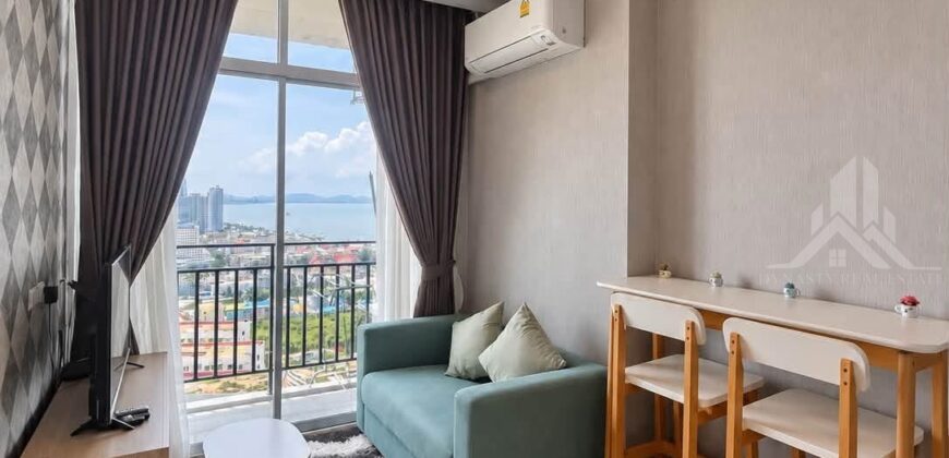 The Grand Jomtien Pattaya Beach 1-Bed Condo for Rent with Sea View