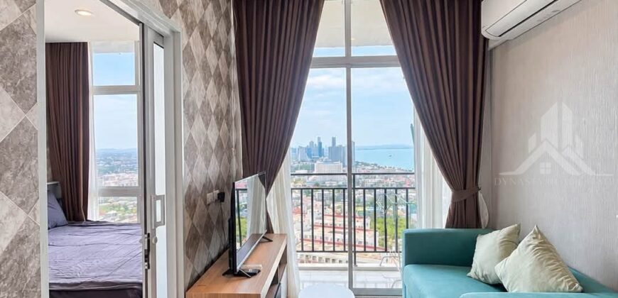 The Grand Jomtien Pattaya Beach 1-Bed Condo for Rent with Sea View