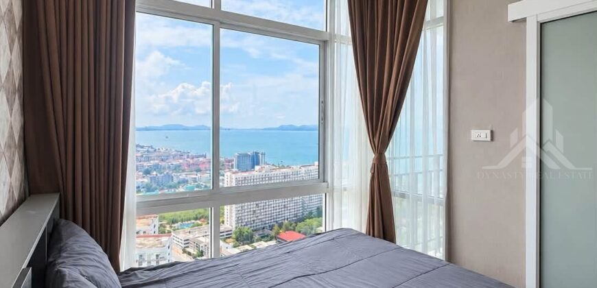 The Grand Jomtien Pattaya Beach 1-Bed Condo for Rent with Sea View