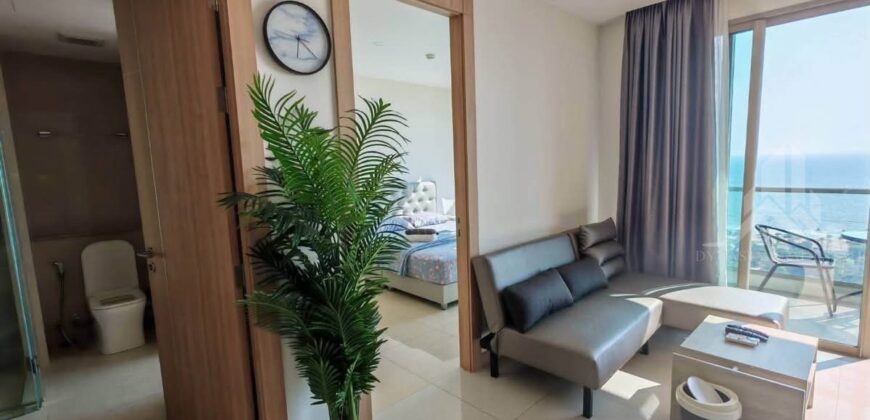The Riviera Jomtien 2-Bed Sea View Condo for Rent – 26th Floor, 75 sqm