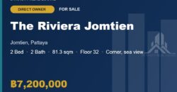 The Riviera Jomtien 2-Bed Corner Sea View Condo for Sale The Riviera Jomtien 2-Bed Corner Sea View Condo for Sale