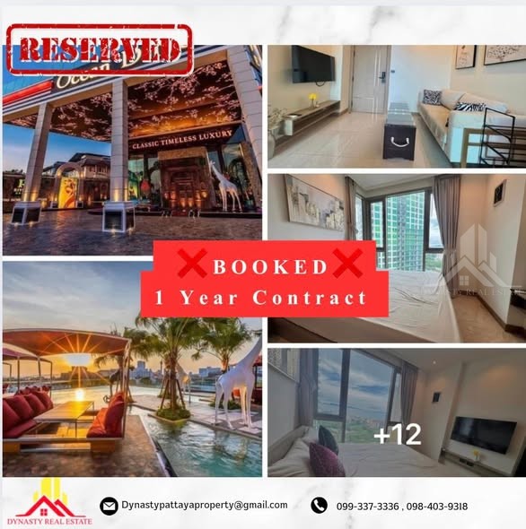 The riviera ocean drive – booked by dynasty real estate pattaya